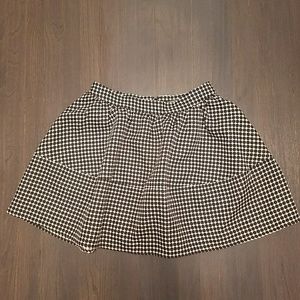 EXPRESS polka dotted full circle skirt